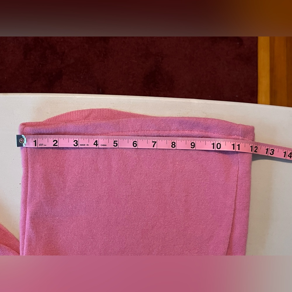 Suzanne Somers Pink Knit Leisure Wear - Picture 15 of 16